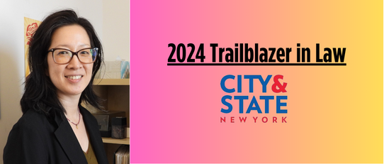Our Trailblazer in Law: An Interview with Susan Shin