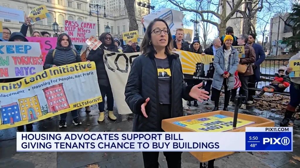 PIX 11: City Council Passes Groundbreaking COPA Housing Law