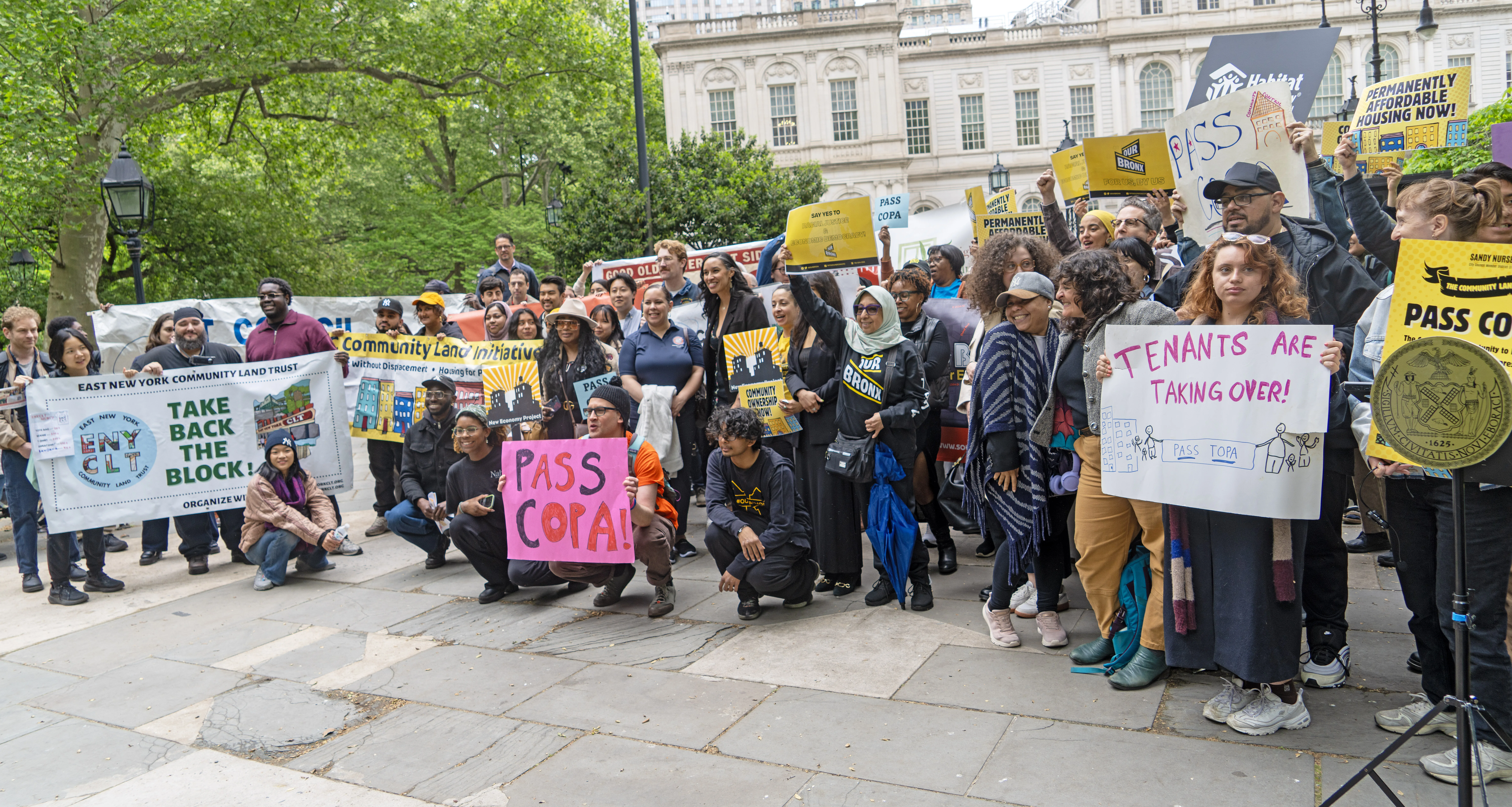 Council Member Nurse, Tenants, and Community Groups Announce Reintroduction of COPA with Rally at City Hall